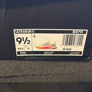 Adidas Ultraboost 5 with Gray and Orange Accents